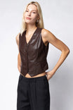 Vegan Butter Leather Vest