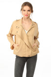 Oversized Zipper Front Jacket