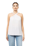 Front Twist Halter Neck Top