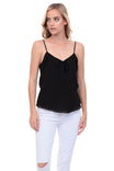 Foldover Front Tie Top