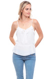 Foldover Front Tie Top