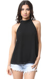 Twist Back Halter Top