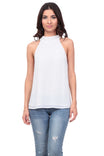 Twist Back Halter Top