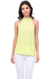 Twist Back Halter Top