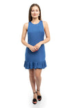 Sleeveless Bubble Hem Dress