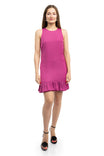 Sleeveless Bubble Hem Dress